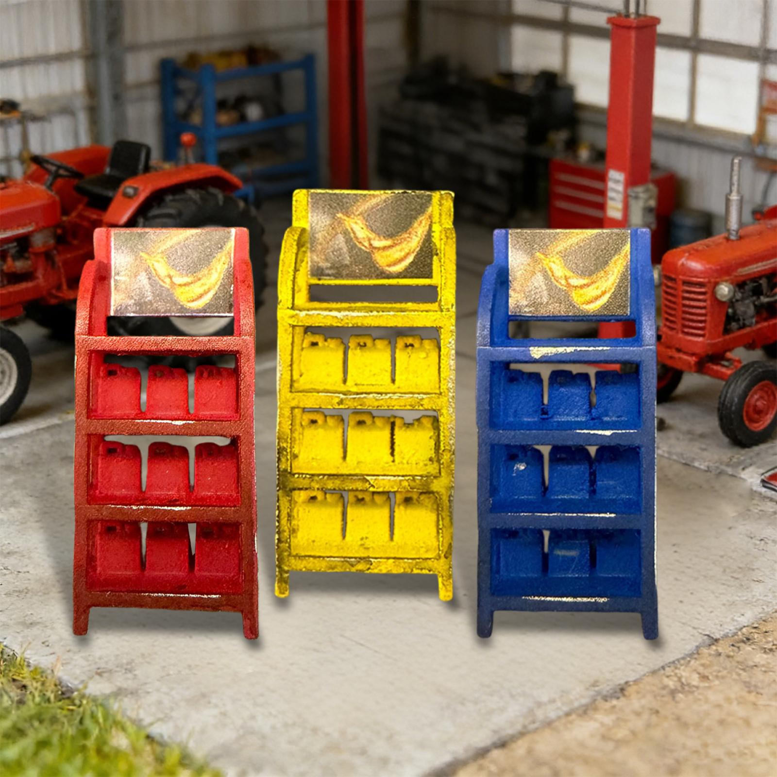 Auto Repair Shop Photos - Maqueta de estante de aceite para