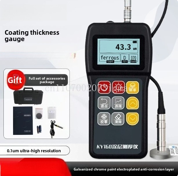 Paint Thickness Gauge - Medidor de Espesor de Revestimiento KY160