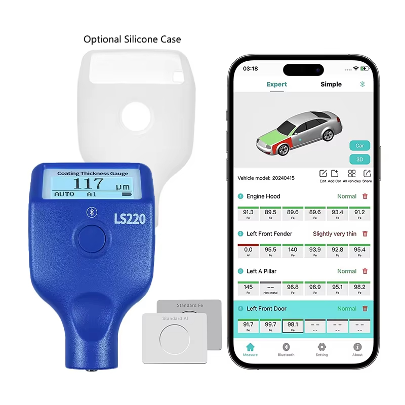 Paint Thickness Gauge - Probador de espesor de recubrimiento de