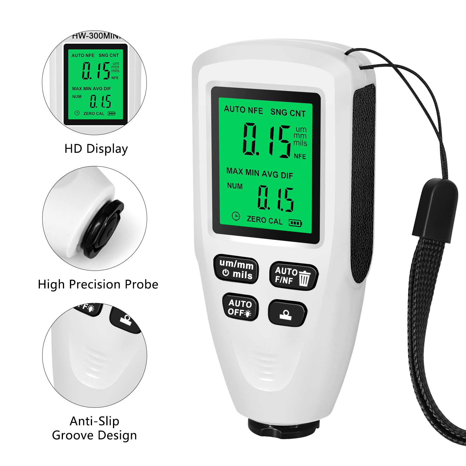 Paint Thickness Gauge - Medidor de espesor de automóvil, probador