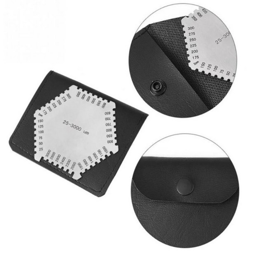 Peine de película húmeda hexag - Paint Thickness Gauge reseña y precio