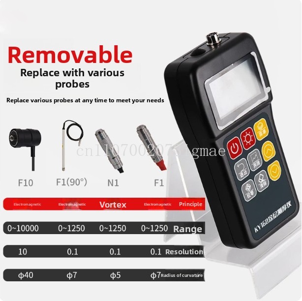 Medidor de Espesor de Revestim - Paint Thickness Gauge reseña y precio