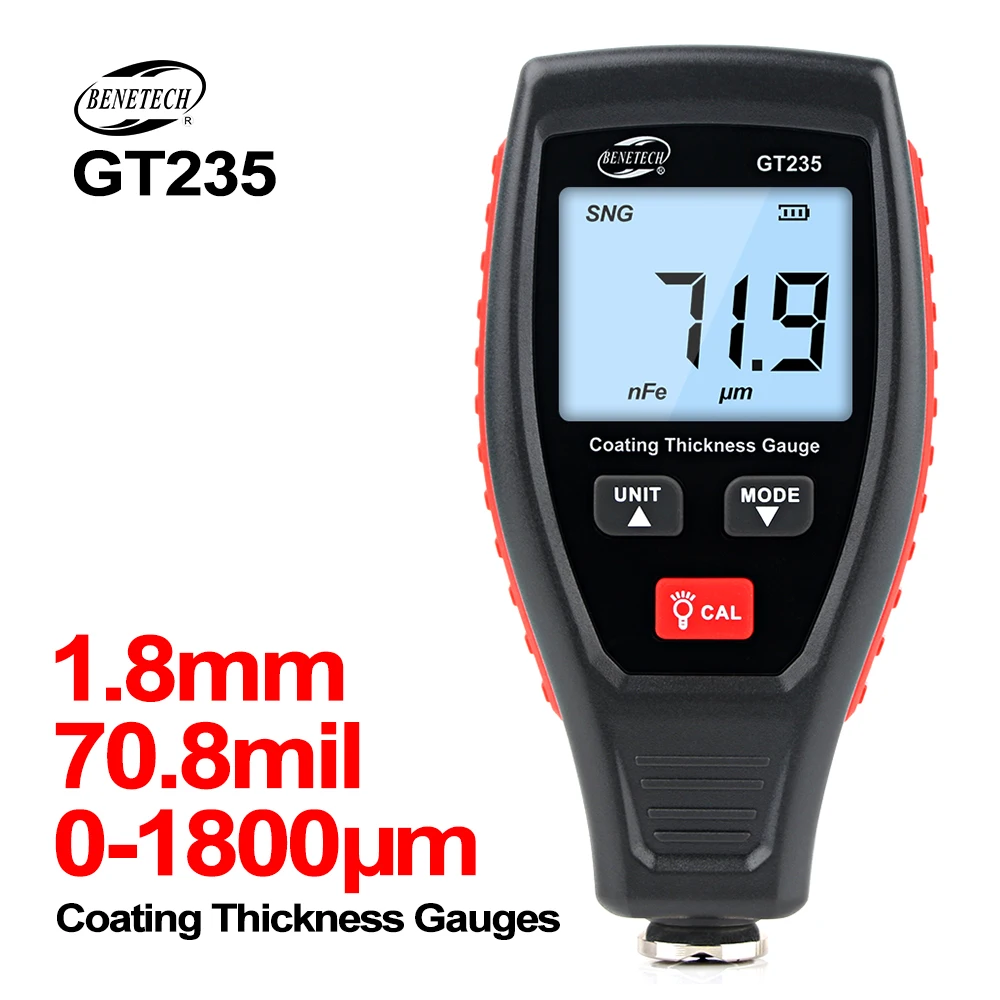 Medidor de espesor de recubrim - Paint Thickness Gauge reseña y precio