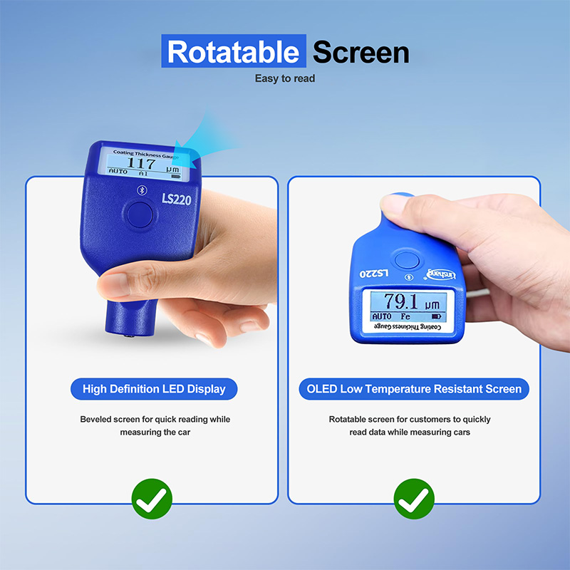 Probador de espesor de recubri - Paint Thickness Gauge reseña y precio