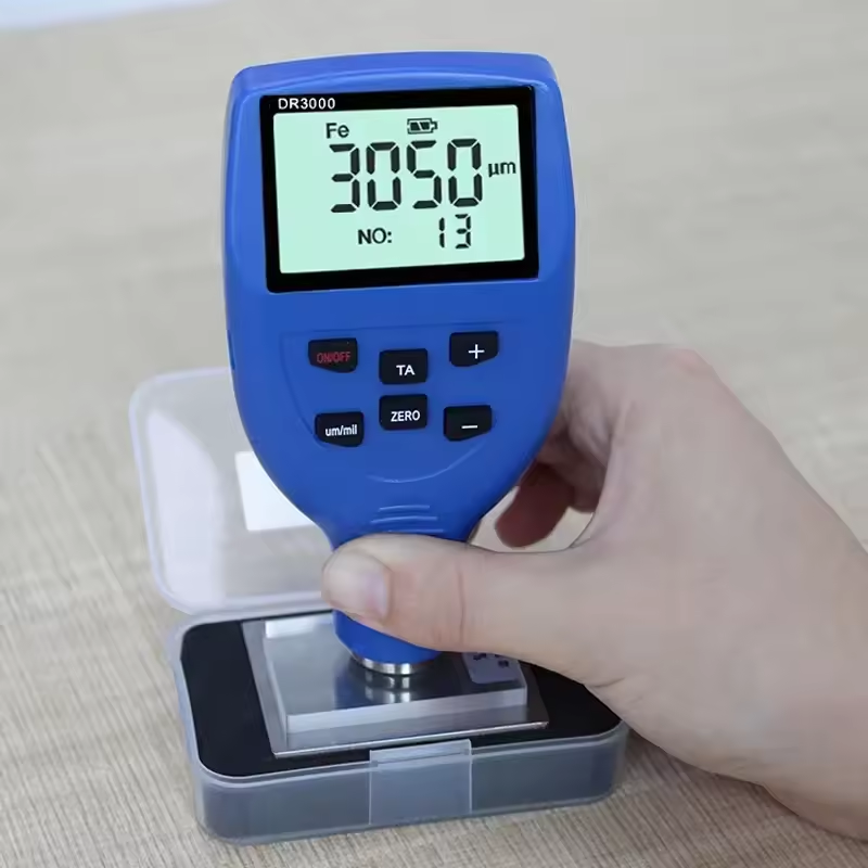    Medidor de sonda Fe NFe de - Paint Thickness Gauge reseña y precio