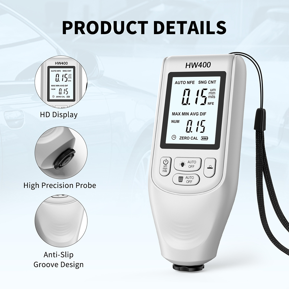 Medidor de espesor de revestim - Paint Thickness Gauge reseña y precio