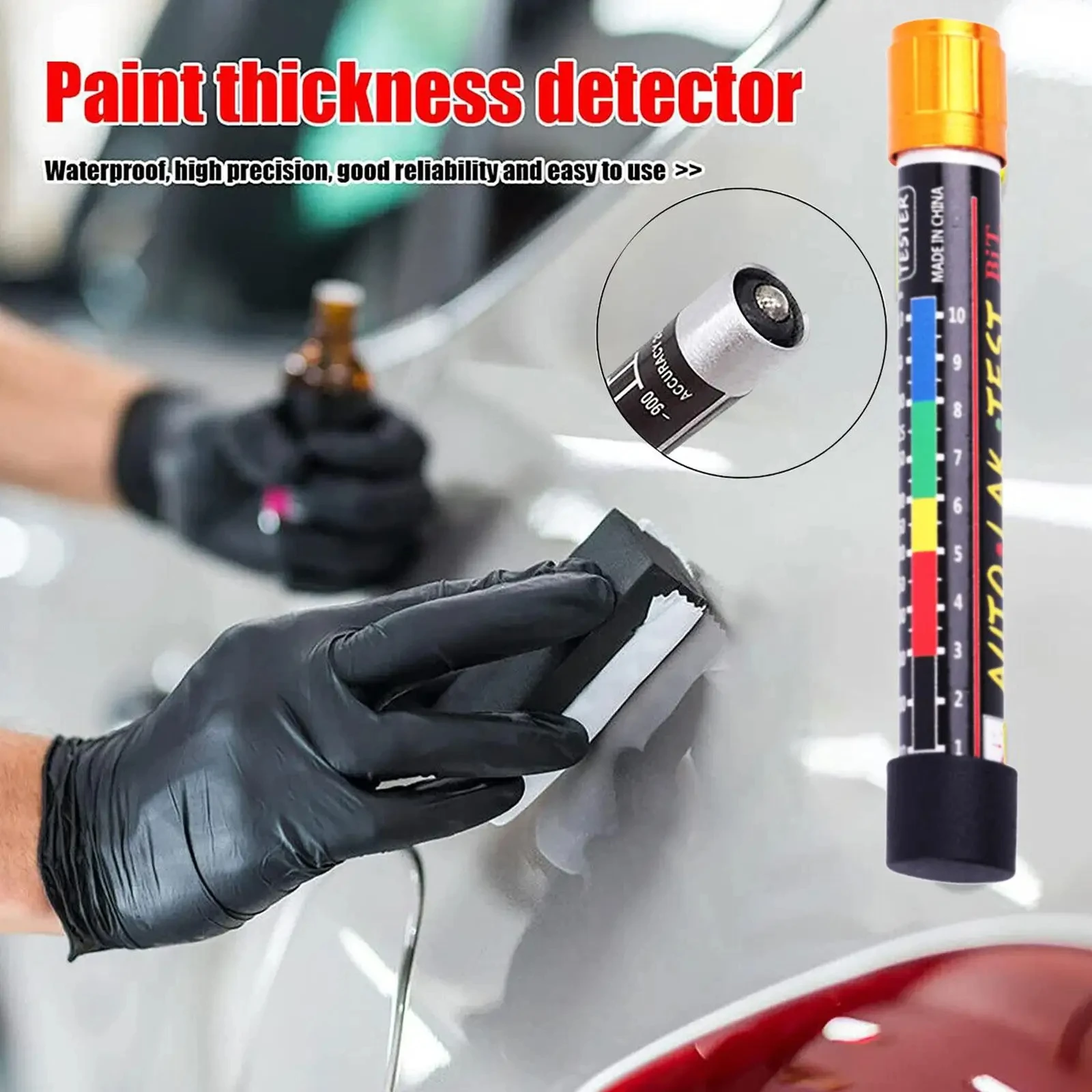 Medidor de Espesor de Pintura  - Paint Thickness Gauge reseña y precio